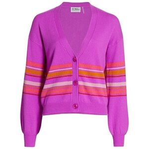 NWOT 27 Miles Malibu- Emiko Cashmere Button-Up Cardigan